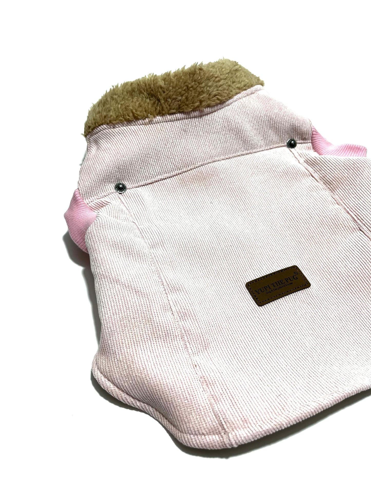 CHALECO CORDUROI ROSADO